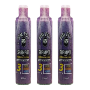 Experimente o shampoo Dom Pelo, um eficaz tratamento para calvície e queda de cabelo feminino. Descubra o melhor shampoo antiqueda para fortalecer os fios e combater a queda capilar.